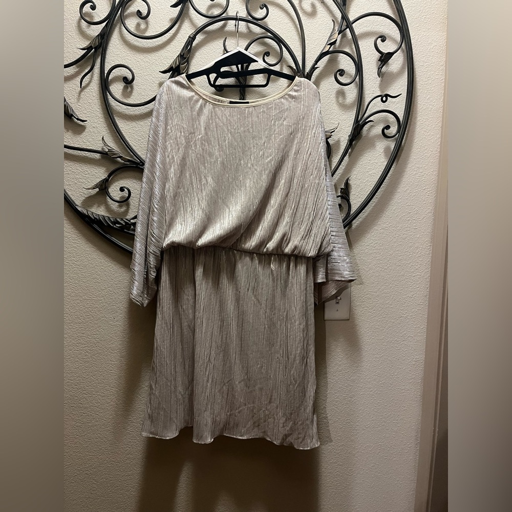 Shiny flowing dress